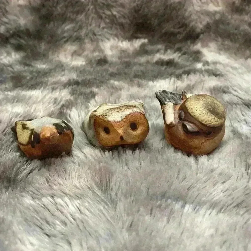 Set of three Small Figurines by  Tremar Pottery